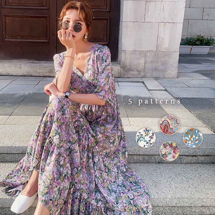 fashion box ティアード ロングワンピース ワンピース 秋 結婚式 パーティー 2023 SS 秋 春 夏 新作 韓国ファッション リゾートワンピース ハイウエスト 韓国 レディース ワンピース ロングスカート ロングワンピース ペイズ