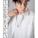 improves ネックレス メンズ 首飾り リングネックレス チャーム セレクト アメカジ カジュアル 古着MIX スケーター ストリート 韓国ファッション ...