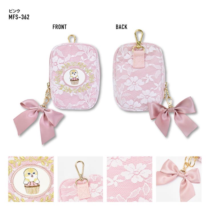 【10％OFFクーポン！9/24(木)1:59まで】AVVENTURA mofusand ポーチ 化粧ポーチ バーティカルポーチ 猫 猫グッズ 小物入れ ガジェットケース 女性 レディース 女子 通勤 通学 旅行 フェス 携帯用 整理 収納 大人 大学生 shoplistselect-10189550 SHOPLIST サンプル画像3