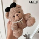 LUPIS ベアーぬいぐるみシュシュ ヘアアクセサリー