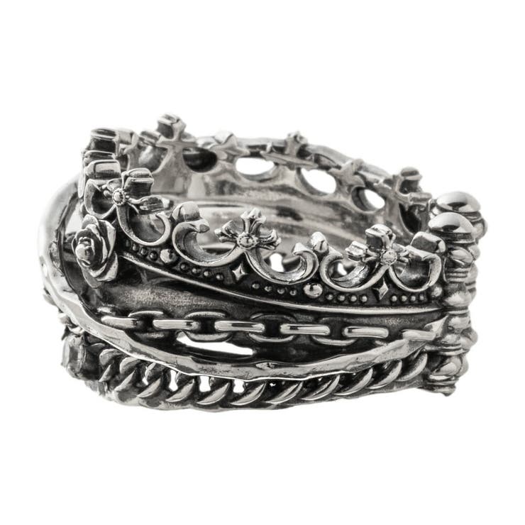 ArtemisClassic アルテミスキングス/ミックスレイヤードリング/フリーサイズ(15-21号) アクセサリー