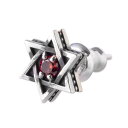 【5/10限定 15%OFFクーポン】ArtemisClassic ヘキサグラムスタッドピアスRD片耳分/アルテミスキングス/AKE0086 アクセサリー