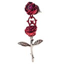 【10%OFFクーポン!11/27(木)1:59まで】ArtemisClassic アルテミスキングス/直営限定レッドローズピアス/片耳分 アクセサリー