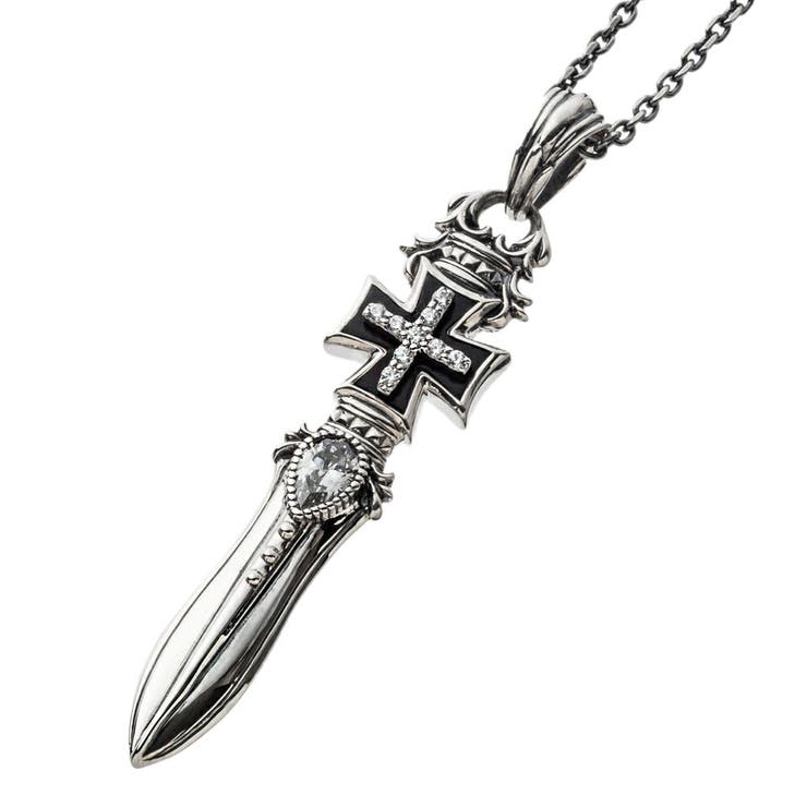 【10％OFFクーポン！1/16(金)1:59まで】ArtemisClassic アルテミスクラシック/クロスソードペンダント/50cmチェーン付 アクセサリー