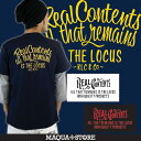 Maqua-store REAL CONTENTS(リアルコンテンツ) Tシャツ メンズ 半袖 プリント rcst1219 大きいサイズ 半袖tシャツ ファッション カットソー かっこいい おしゃれ 人気 ストリート系 ブランド 2l 3l xl xxl