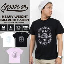 Maqua-store Tシャツ メンズ 半袖 ティーシャツ TEE グルーブオン GROOVEON XL XXL 2XL 3L 黒 ブラック 白 ホワイトプリント 大きいサイズ ワーク ルード系 ブランド 人気 アメカジ ストリート系 サーフ系 ファッ