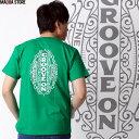 Maqua-store GROOVE ON Tシャツ メンズ 半袖 ティーシャツ TEE グルーブオン プリント 大きいサイズ ブランド 人気 アメカジストリート系 サーフ系 おしゃれ かっこいい /3045/ gost4611 春 夏 新作 トップス