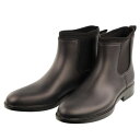 K's PLUS メンズ サイドゴア レインブーツ レインシューズ ネオプレン クロロプレンゴム 梅雨 雨天 降雪 台風 豪雨 オールシーズン 履きやすい 肌触...