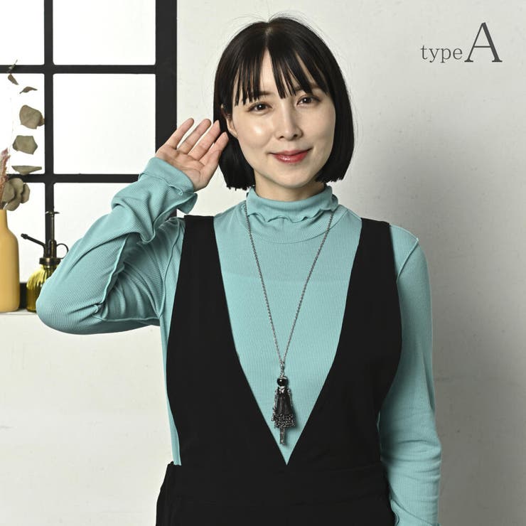 lunolumo ネックレス ペンダント レディース 女の子 ドール ドレス パール お洒落 ...