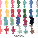 【4/27 9:59まで 10%OFFクーポン】FACION 刺繍ブレスレット ミサンガ アンクレット 夏アクセ スター 星 ハート ドット 水玉 バタフライ ...