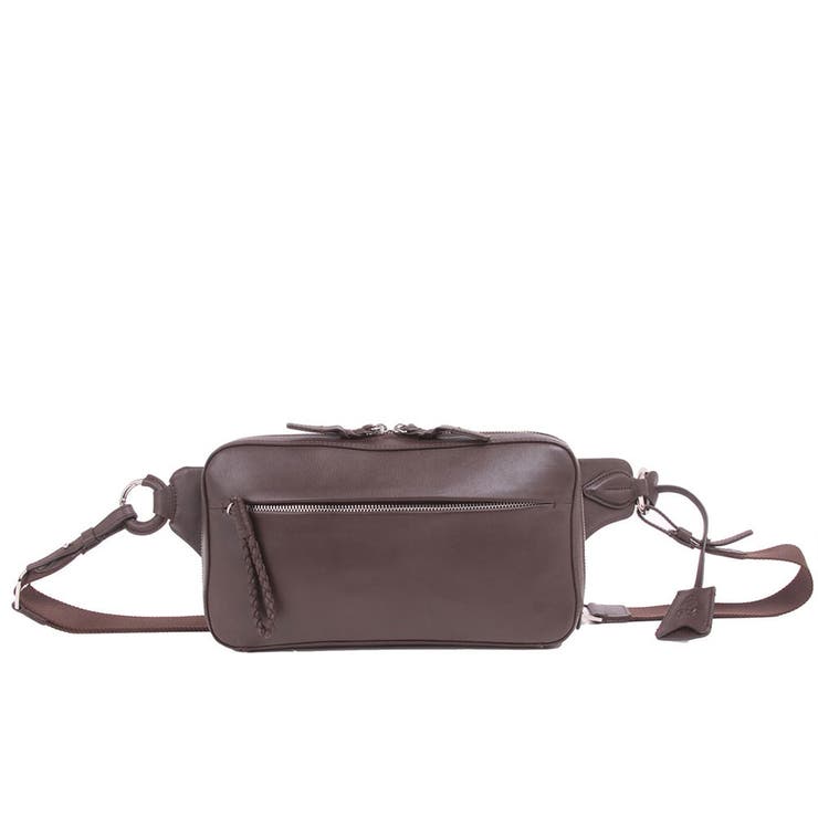 LOWARD 新色キャメル追加 【PID】 撥水レザーボディバッグ PAZ104 バッグ・鞄