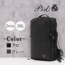 LOWARD 【PID】トラベル ビジネス バックパック 26L PAK301 バッグ・鞄