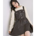RETRO GIRL FレザーJSK ワンピース・ドレス(4)