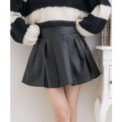 RETRO GIRL ハイウエストタックミニSK スカート RETRO GIRL ハイウエストタックミニSK スカート