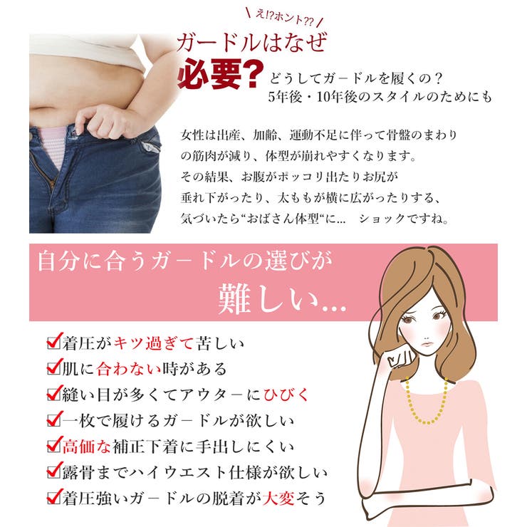 【10％OFFクーポン！7/11(土)1:59まで】nijibra 一枚で履ける極薄シ?ムレス補正ガードル 苦しくない補正インナー 補正下着 便利な羽根つきクロッチあり 韓国ファッション ハイウエスト 骨盤ガ?ド 産後ガ?ドル インナー・下着 shoplistselect-10049220 SHOPLIST サンプル画像2