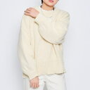 &soiree モックネックボリュームスリーブニット トップス