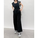 【5/15限定 15%OFFクーポン】&soiree Vカットオールインワン ワンピース・ドレス