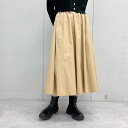 【マラソン期間中 5%OFFクーポン】&soiree シンプルフレアスカート スカート