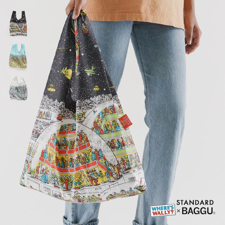 【10％OFFクーポン！11/27(木)1:59まで】LIFE STYLE ablana BAGGU ウォーリー スタンダードバグゥ エコ..