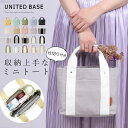 UNITED BASE 三層式 キャンバスミニトートバッグ ミニバッグ バッグ・鞄