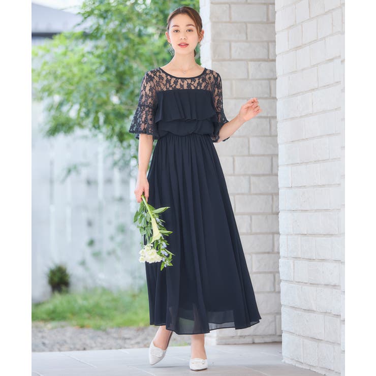 DRESS+ 結婚式 ワンピース パーティー ドレス お呼ばれ 披露宴 二次会 謝恩会 フォーマル 大きいサイズ 服 ブライズメイド ジューンブライド ファッション レディース 半袖 S ML LL XL XXL 2L3L秋卒業式 成人式 ワンピース・ド shoplistselect-10029266 SHOPLIST サンプル画像3