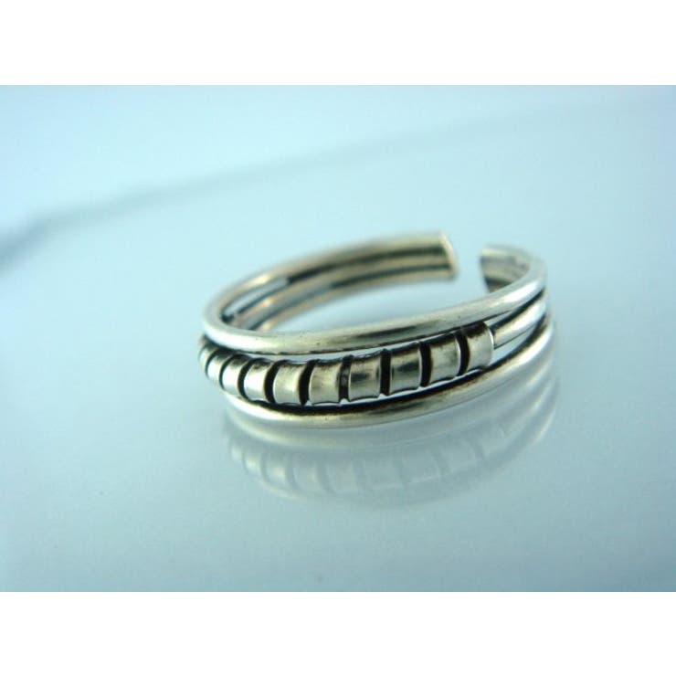 YUKATANゆかたん シルバー925★フリーサイズリング☆足指リング86 【トゥリング トウリング ピンキィリング】 アクセサリー アクセサリー