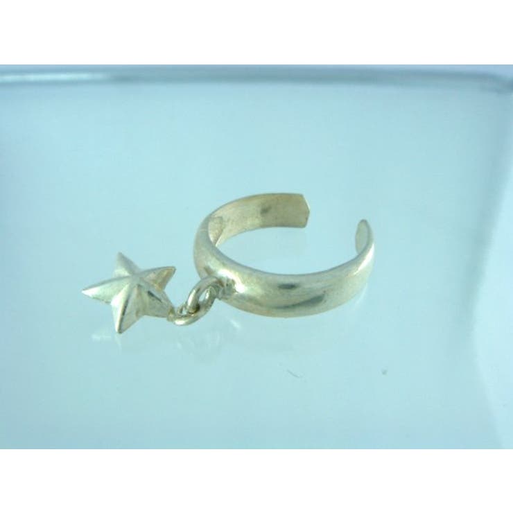 YUKATANゆかたん シルバー925★フリーサイズリング☆星の足指リング94 【トゥリング トウリング ピンキィリング】 アクセサリー アクセサリー