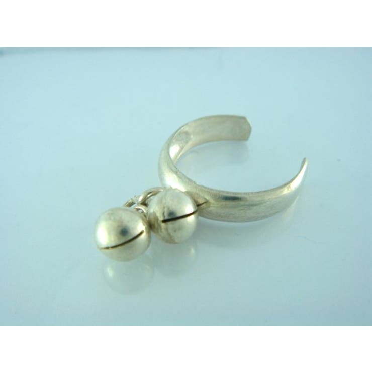 YUKATANゆかたん シルバー925★フリーサイズリング☆シャララ鈴足指リング095 【トゥリング トウリング ピンキィリング】 アクセサリー アクセサリー