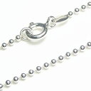 YUKATANゆかたん ボールチェーン(中)のブレスレット 【ボールチェーン:サイズ直径1.5mm】 アクセサリー アクセサリー