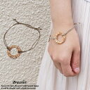 YUKATANゆかたん ブレスレット 紐ブレスレット 透かし アラベスク ゴシック調 幾何学柄 ラウンド リング エスニック アクセサリー