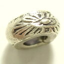 【10%OFFクーポン!11/27(木)1:59まで】YUKATANゆかたん シルバーパーツ1個で1セット 直径5.7mmタイプで横に太陽のような模様が描かれた...