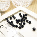 YUKATANゆかたん ボタンカットビーズ2x3.5mm ジェット 1gのグラム販売(約25個入り) ブラック系 黒 ガラスビーズ チェコビーズグラスビーズ アクセサリーパーツ パーツ アクセサリー アクセサリー
