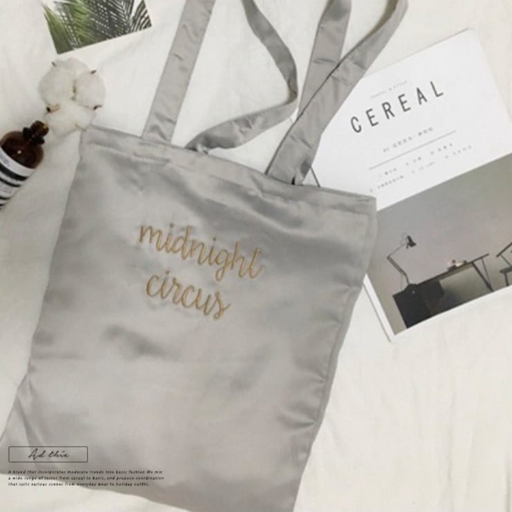 【10％OFFクーポン！11/27(木)1:59まで】ad thie ロゴ刺繍 トートバッグ 春 冬 バッグ・鞄