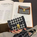 ad thie 千鳥柄 ミニ財布 コインケース ミニバック 財布