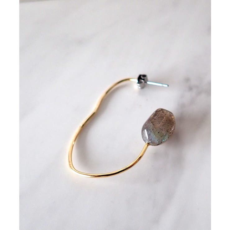 【10％OFFクーポン！11/27(木)1:59まで】TRANSIT ACCSESSORY 【SALON】オリジナル　ピアス　天然石　ラ..