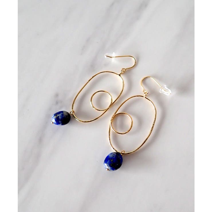 【10％OFFクーポン！11/27(木)1:59まで】TRANSIT ACCSESSORY 【SALON】オリジナル　ピアス　天然石　ラ..