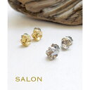 TRANSIT ACCSESSORY 【SALON】オリジナル,ピアス,ポストピアス,シンプル,定番,オールシーズン,小さい,プチピアス,厚メッキ,プラチナメッ...