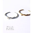 TRANSIT ACCSESSORY 【mille blanc】バングル,メタル,つや消し,マット,パール,デザイン,おしゃれ,トレンド,ゴールド,シルバー,国産,国内生産,日本製,JAPAN アクセサリー