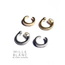 TRANSIT ACCSESSORY 【mille blanc】イヤーカフ,イヤカフ,セット,2つセット,重ねづけ,組み合わせ,おしゃれ,パール,つや消し,マット,コーディネート,片耳用,オールシーズン,ゴールド,シルバー,,パッケージ,プレゼント,国