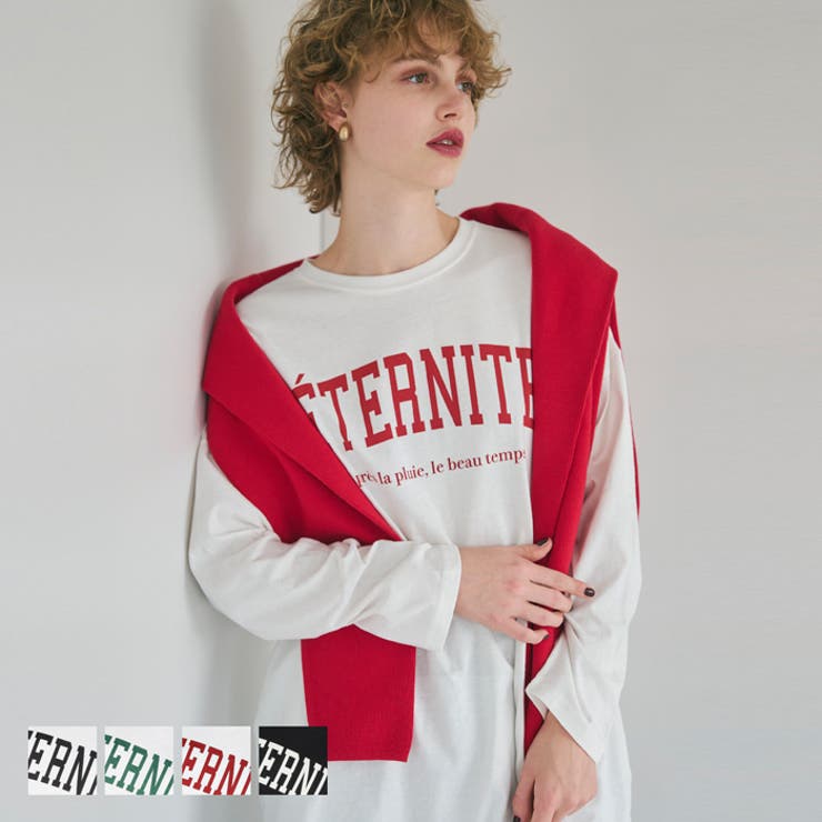 【20％OFFクーポン 9/6 23:59まで】coca アソートプリント長袖Tシャツ トップスのサムネイル