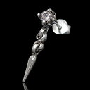 2PIECES 【シルバーピアス】【シルバーアクセサリー】◆pi0370●バラ売り(片耳のみ)■遥か彼方 幾千の時を超えて輝く星【メンズ|アクセサリー|ピアス|...