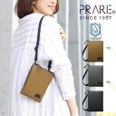 【8/11まで5%OFFクーポン】sankyo shokai サコッシュ レディース 横型 耐水 防水 止水ファスナー アウトドア PRAIRIE プレリー ACTIVE アクティブ キャンプ 雨 水 弾く 丈夫 軽量 軽い ボディバッグ ショルダーバッ