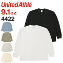 【8/11まで5%OFFクーポン】99HeadwearShop ユナイテッドアスレ ロンT メンズ United Athle 長袖Tシャツ 無地 ヘビーウェイト 9.1oz ビッグシルエット トップス ブランド 大きいサイズ トップス