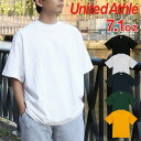 99HeadwearShop ユナイテッドアスレ Tシャツ メンズ United Athle 7.1オンス 半袖Tシャツ 無地 ヘビーウェイト トップス ストリート 丸首 おしゃれ かっこいい 大きいサイズ トップス
