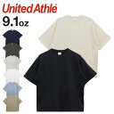 99HeadwearShop ユナイテッドアスレ ヘビーウェイト Tシャツ 厚手 メンズ United Athle 9.1オンス 半袖Tシャツ 大きいサイズ ビッグシルエット オシャレ ファッション トップス トップス
