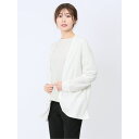 TAKA-Q WOMEN UVカット リブトッパーカーディガン トップス