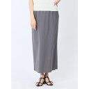 TAKA-Q WOMEN カットジョーゼットタイトスカート スカート