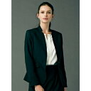 TAKA-Q WOMEN TAKA-Q/renoma FEMME:レノマ オム/renoma FEMME ストレッチウォッシャブルセットアップノーカラージャケッ...