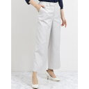 【5/15限定 15%OFFクーポン】TAKA-Q WOMEN TAKA-Q:ボンフォルト セットアップワイドパンツ ライトグレー スーツ