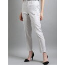 【5/15限定 15%OFFクーポン】TAKA-Q WOMEN オクシージュエル セットアップ テーパードパンツ ライトグレー スーツ